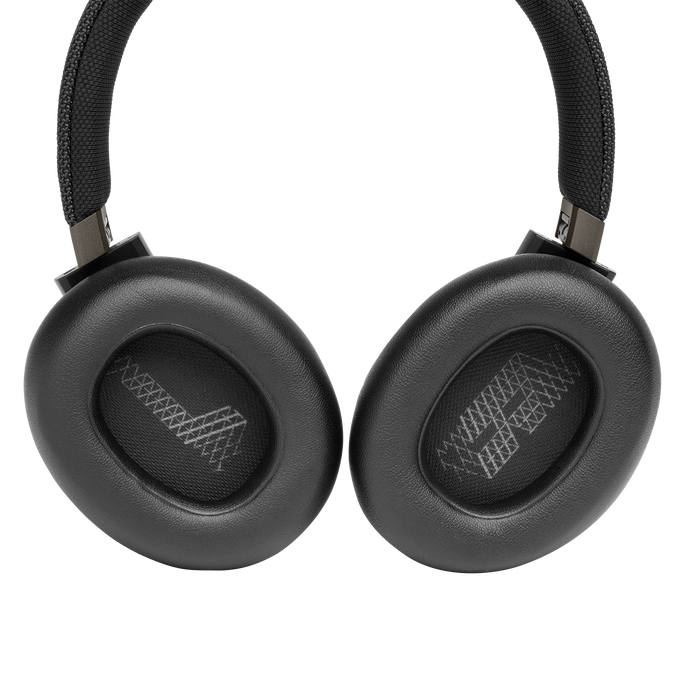 JBL Live 650BTNC - Black - Wireless Over-Ear Noise-Cancelling Headphones - Detailshot 3 image number null